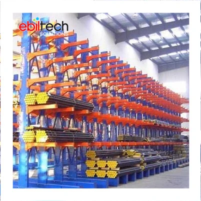 Industrial Double Side Cantilevered Storage Rack Cantilever Racking System