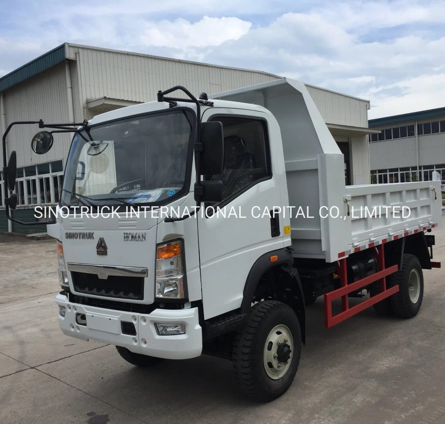 Chinese 5tons 8tons 4X2 4X4 Special Small Dump Truck for Sale
