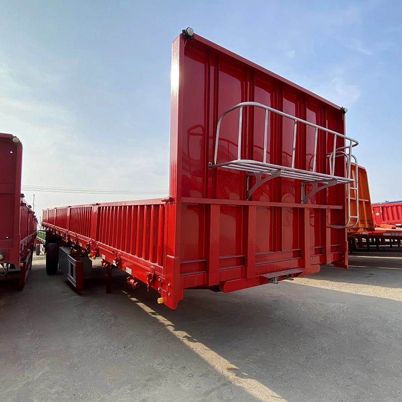 Customize Truck Semi Duty Farm Hydraulic Side Wall Semi Trailer for Sale