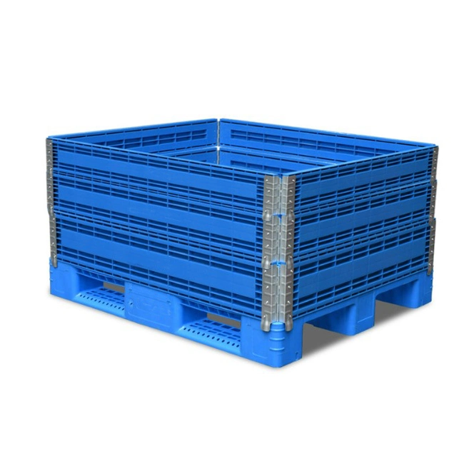 1200X800mm Plastic Pallet with Plastic Collar