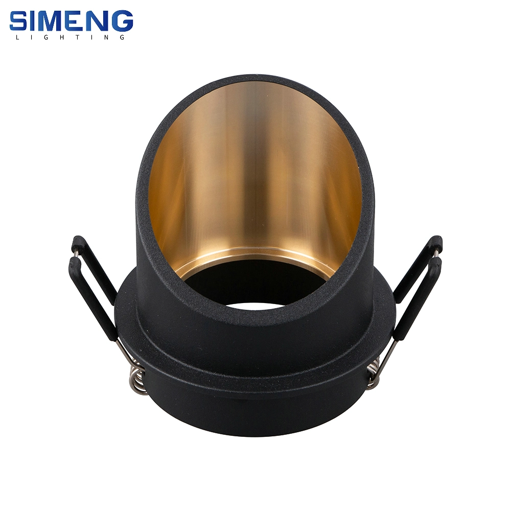 Customization Aluminum Sand Black & Sand White Indoor Commercial Interior Spotlight Downlight