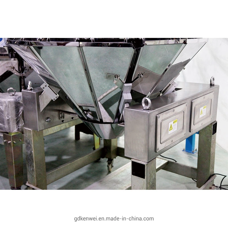 Kenwei 10 Head Standard Multihead Weigher for Weighing Snack Food