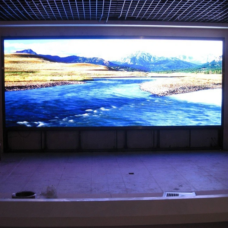 P3 pantalla LED de publicidad digital HD para interiores montada en la pared Mural de vídeo