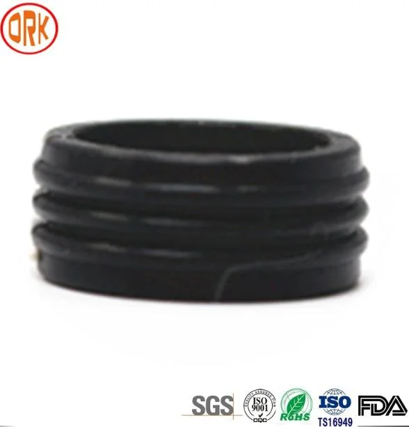 Different Silicone Good Compression Set Black Custom Rubber Seal