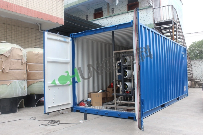 10t Container Water Purification Treatment Plant Water Filter Reverse Osmosis System Equipment