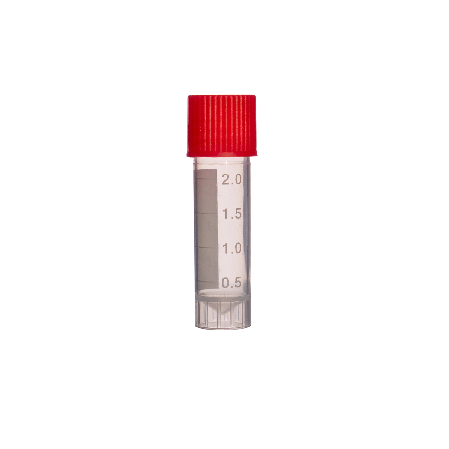 Tubo criovial criogénicos criogénicos criogénicos de plástico descartável de laboratório de 1,8 ml