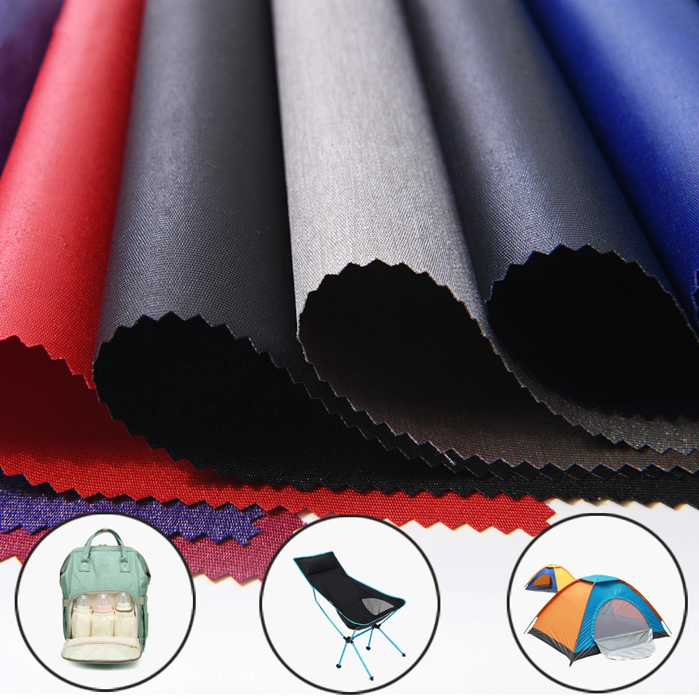 PU Coated Polyester Oxford Canvas Recycled Fabrics