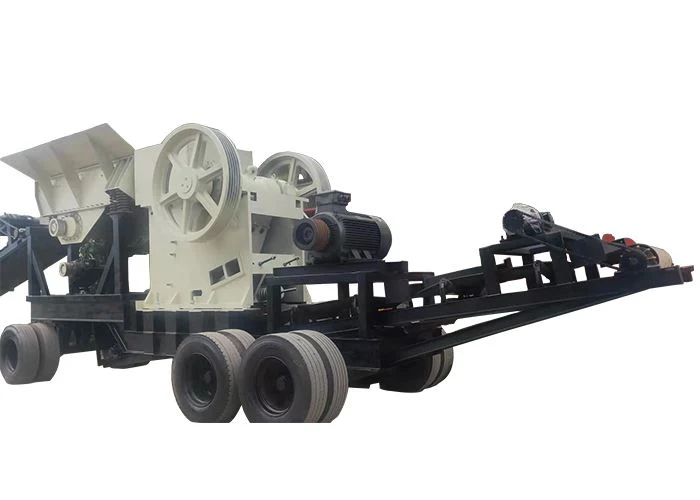 Factory Price Jaw Cone Impact Crusher Machine Station Portable Concrete Rock Stone Mobile Crushing Plant Mobile Crushing Machinery