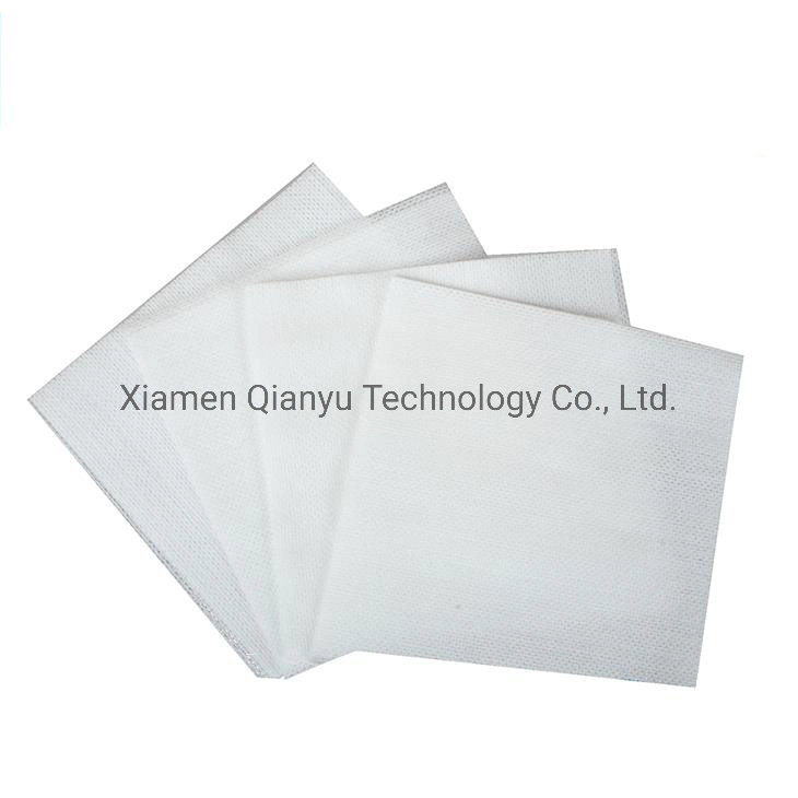 100% Polyester Dust Free 35GSM 25cm X 25cm Bemcot M-3 Cleanroom Clean Wiper Paper Wipes