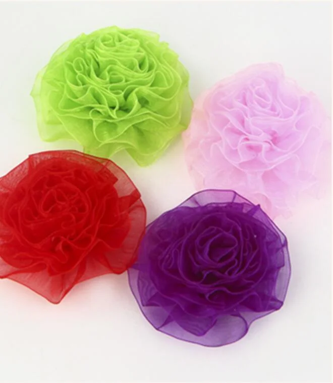 Wholesale/Supplier Rainbow Organza Ruffle Lace DIY Handwork Lace