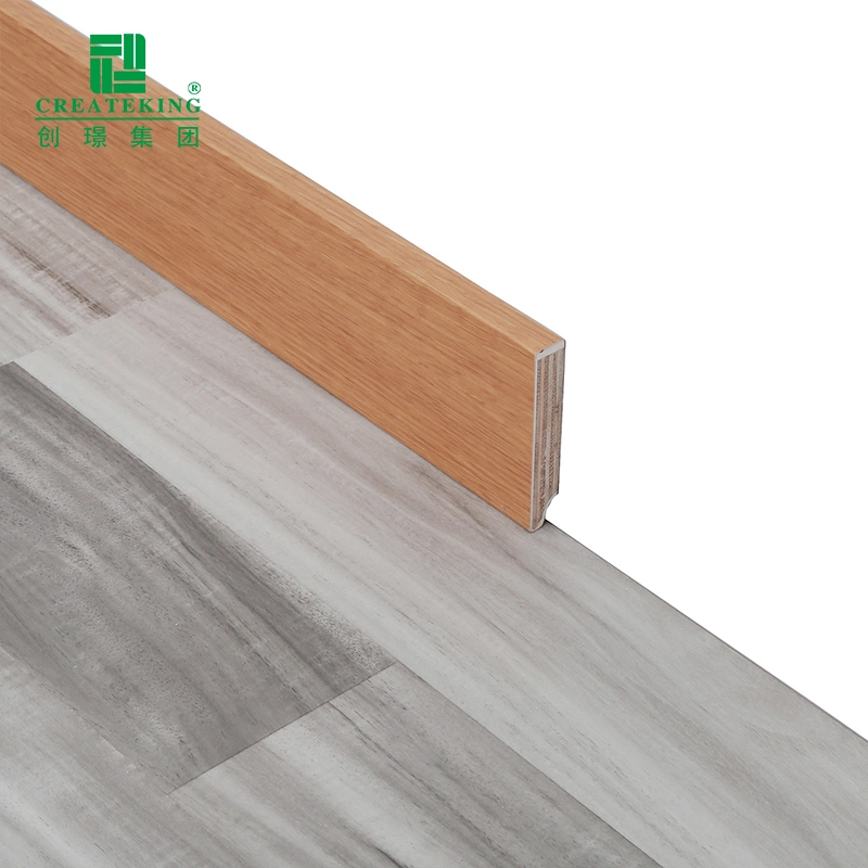 Foshan Supplier White Color 20PCS Per Box Multisolid Wood Baseboard for Protection