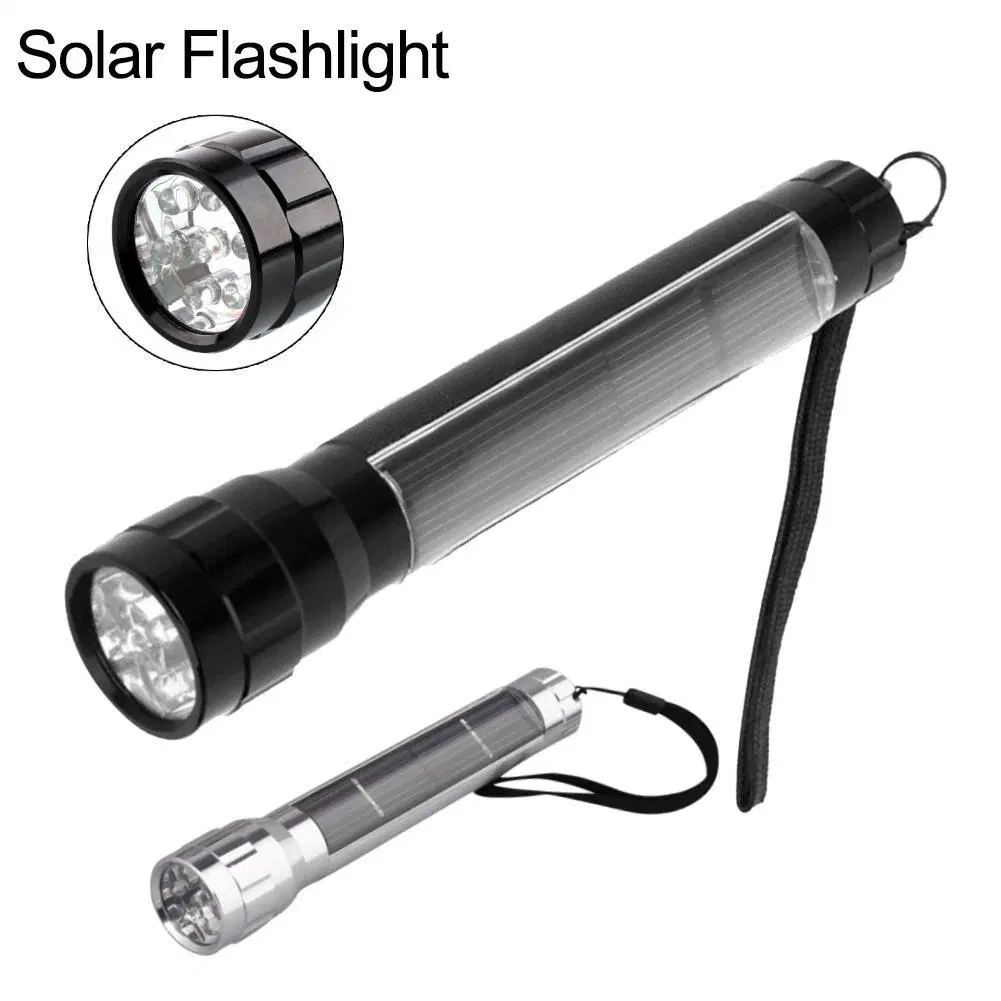 High Lumen Solar LED Torch with 7 LED Spot Light