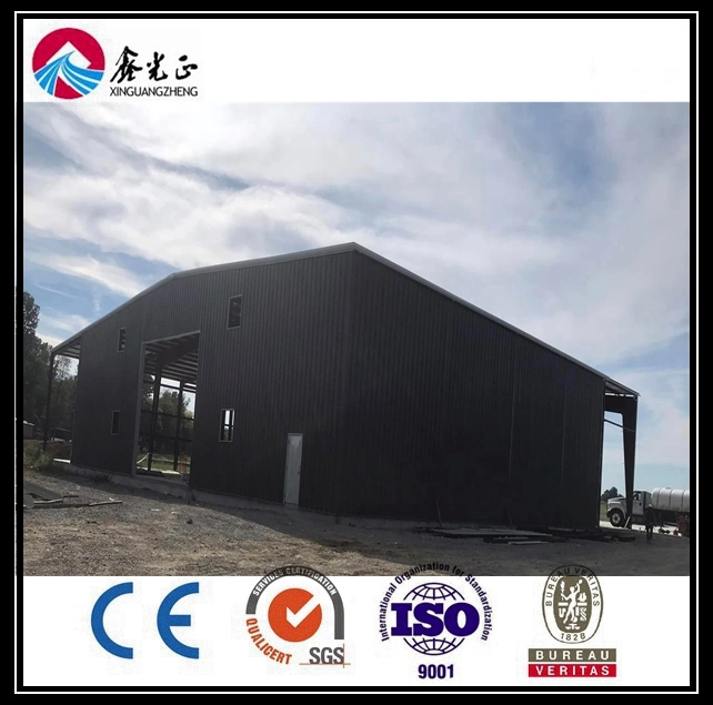 Steel Prefabricated Construction Building Material Industrial Factory Hangar Shed (BYSS-220617008)