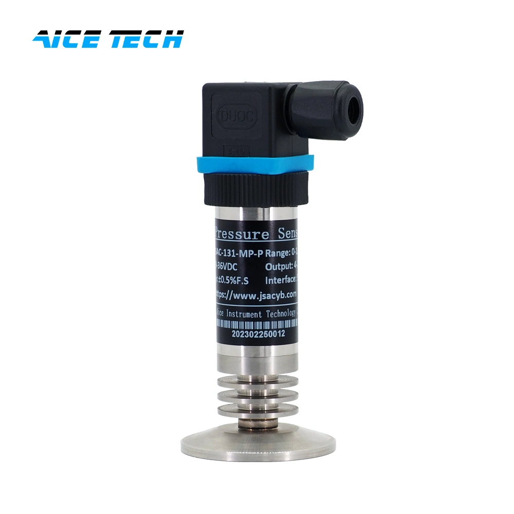 High Temperature Stainless Steel Piezoresistive Differential Digital Pressure Transmitter