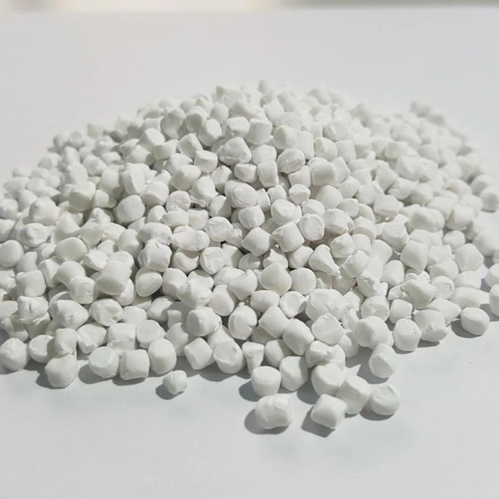 China proveedor rellenos de plástico blanco Antibacterial Masterbatch para tubo/película
