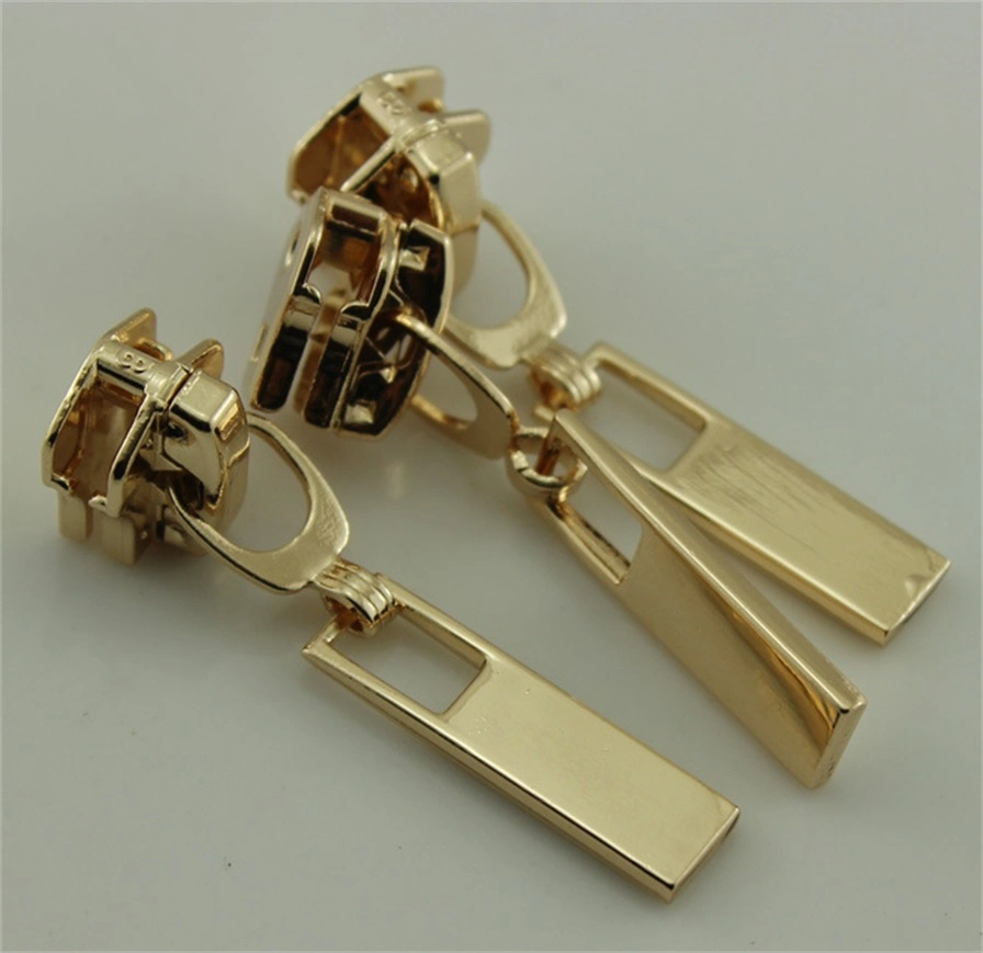 Zipper Puller Accessories 3#5#8# Apparel, Home Textile, Luggage Automatic Self-Locking Metal Puller Zpp0702