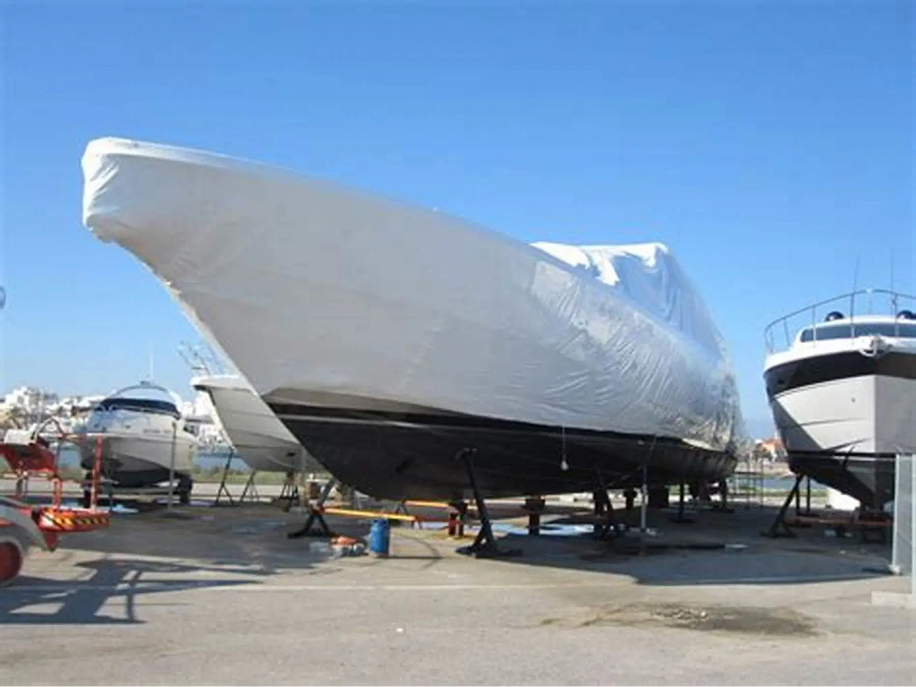 Big Size LDPE Material Boat Car Shrink Wrap