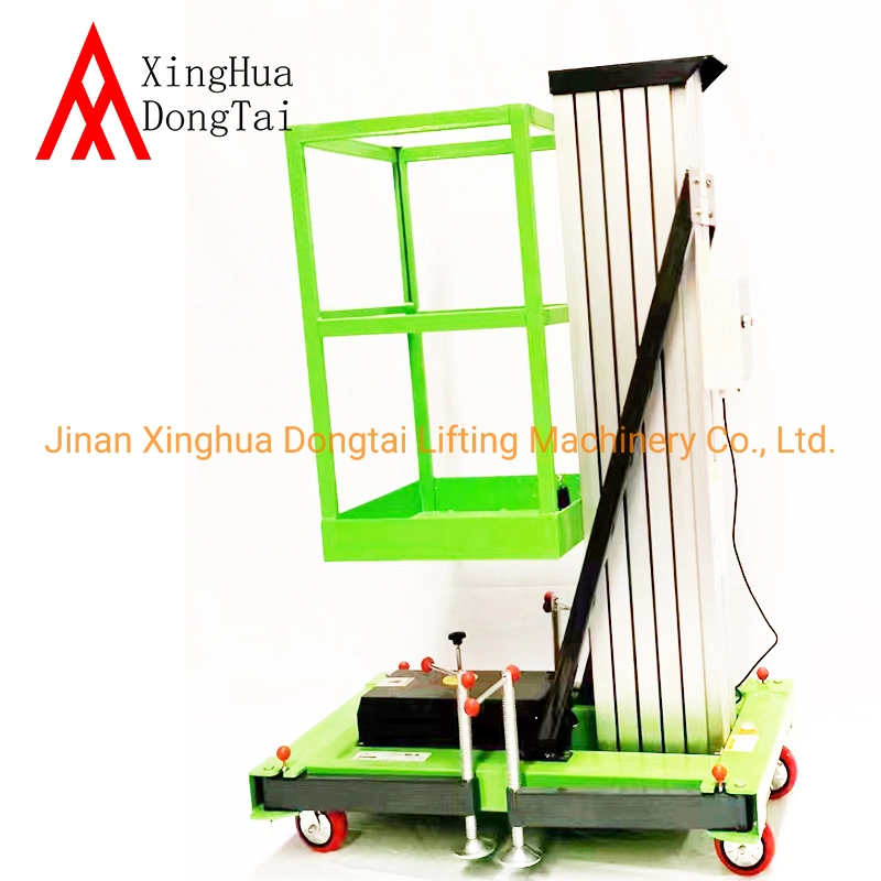 Electric Aerial Platform Hydraulic Man Lift Aluminum Lift Table