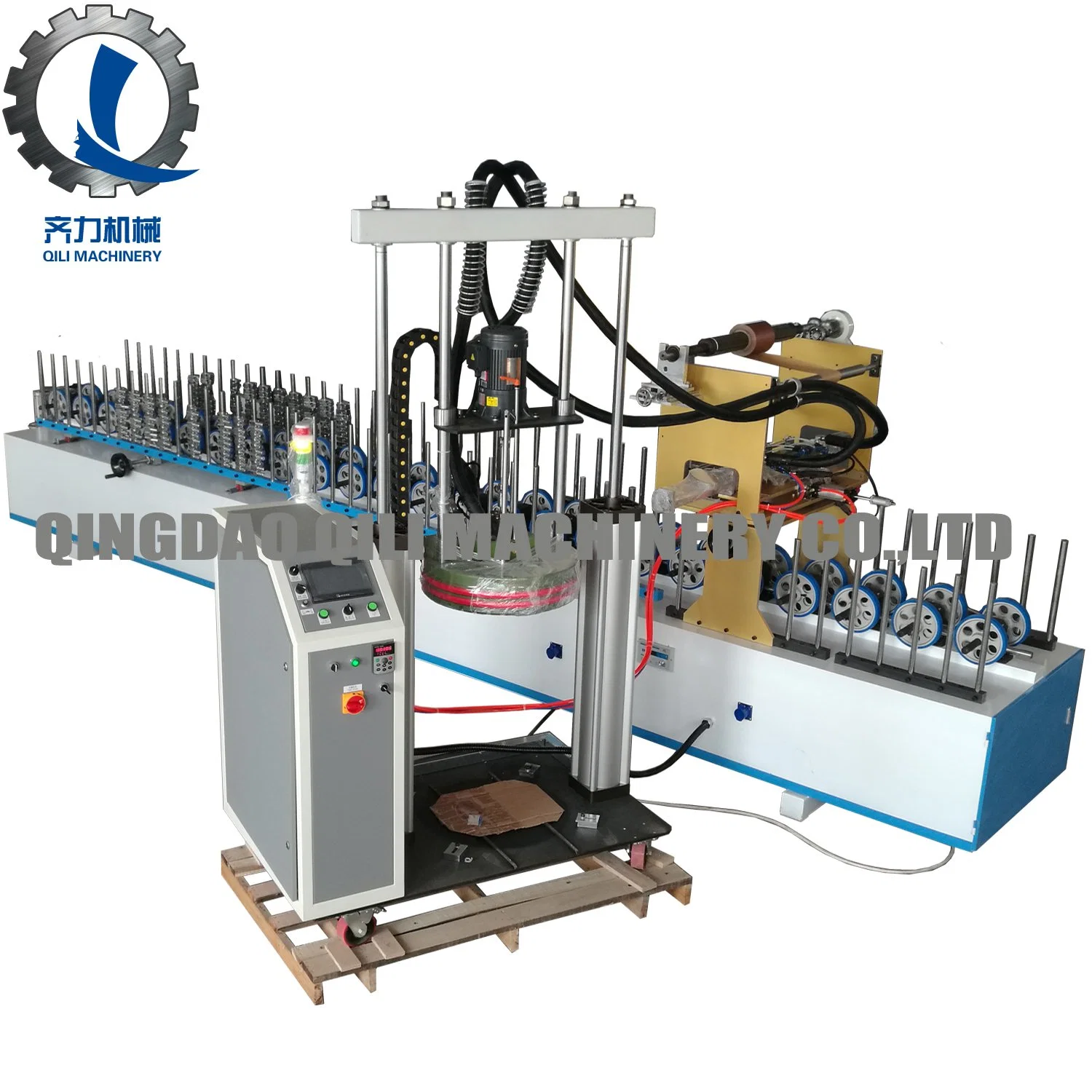 600mm PUR Profile Wrapping Machine for Wall Panel