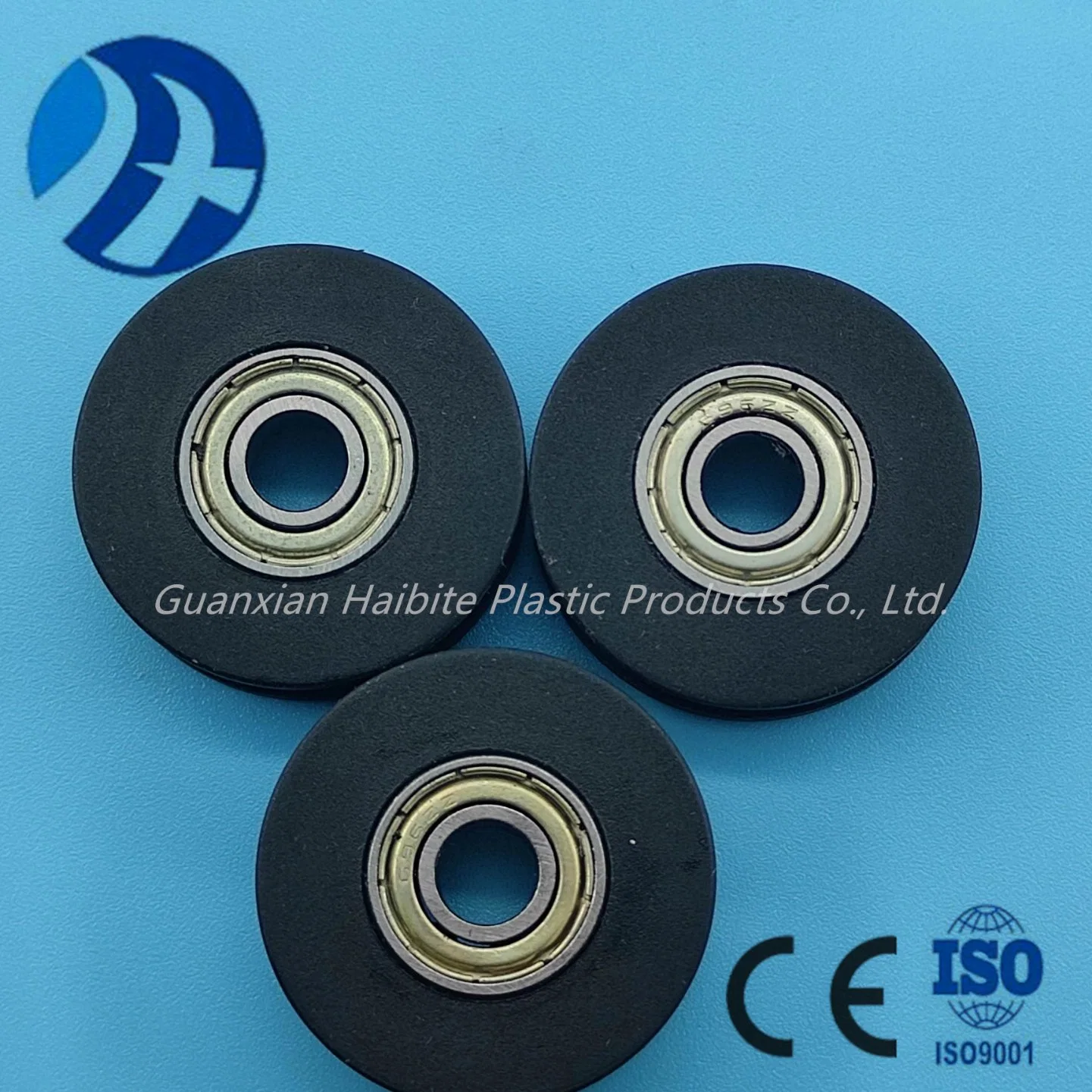 Hot Selling Low Price Deep Groove Ball Bearing Roller Size 6*28*8*20mm Plastic Pulley Wheel