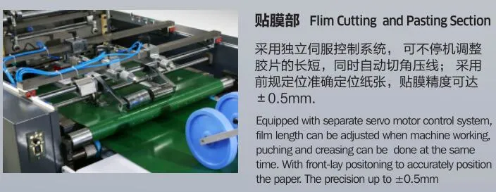 Xy-800 V-Cut Window Patching Machine for Paper Box