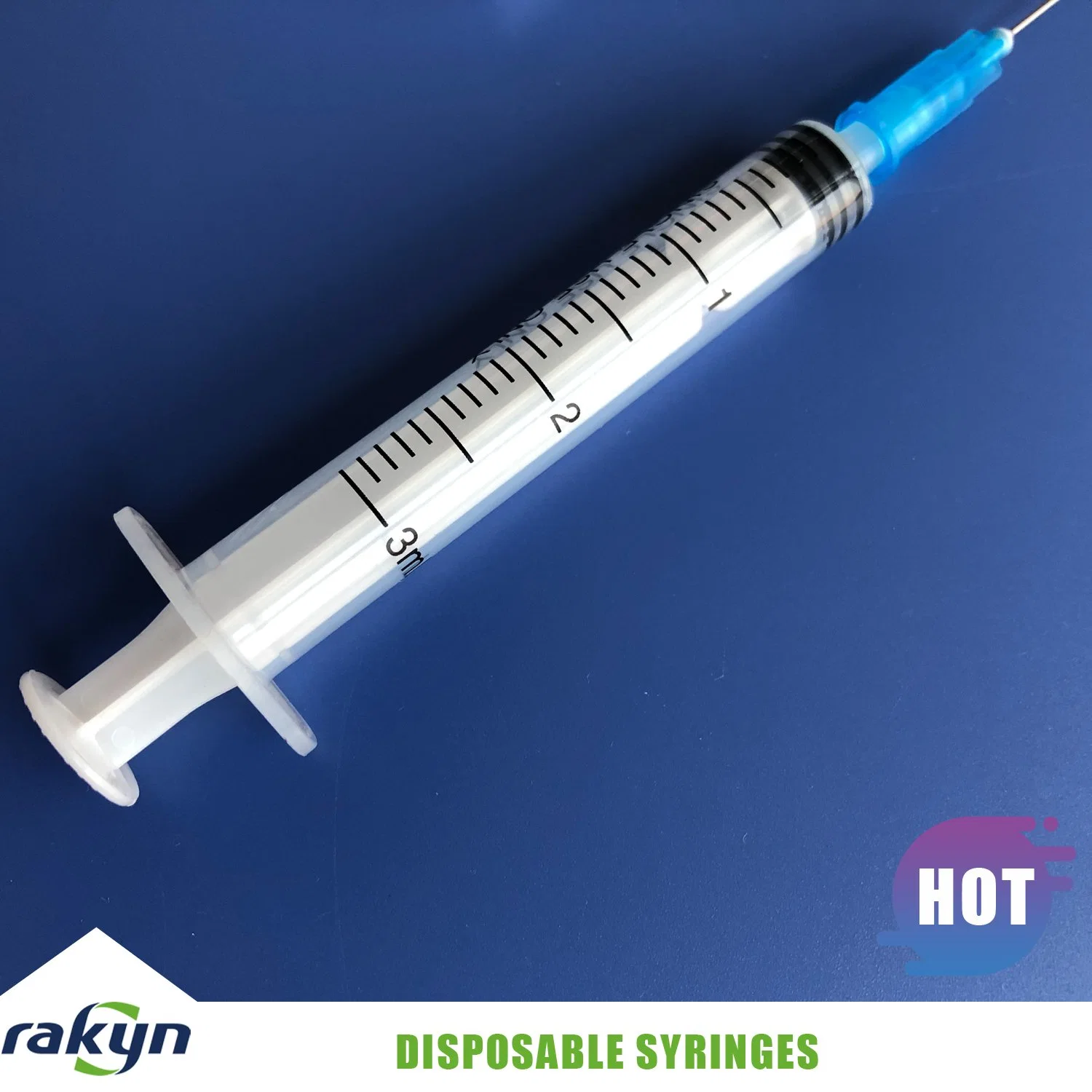 Medical Supply of Disposable Plastic Injection Vaccine Syringes 3cc 3ml Luer Slip