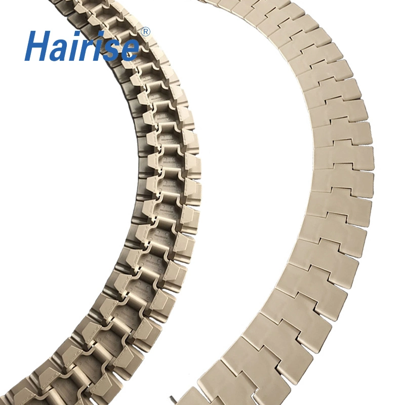 Hairise 880stab Slat Top Chain for Transmission Machine with FDA Certificate