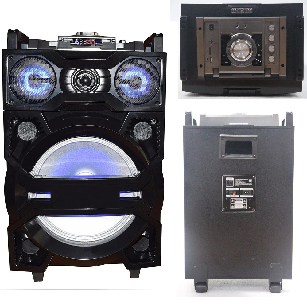 12inch PRO Audio DJ Speaker Box Professional Sound with RGB Light