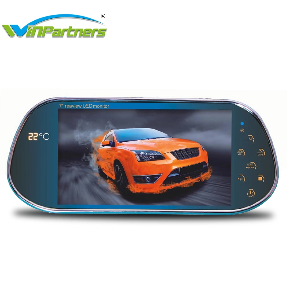 7inch Parkplatz Video Display Monitor mit Mirror Link und Bluetooth Funktion