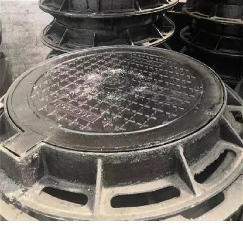 En124 D400 Di Ductile Iron Manhole Cover and Gully Grating Aluminum Alloy Carbon Steel Stainless Steel Manhole Composite Round Manhole Cover