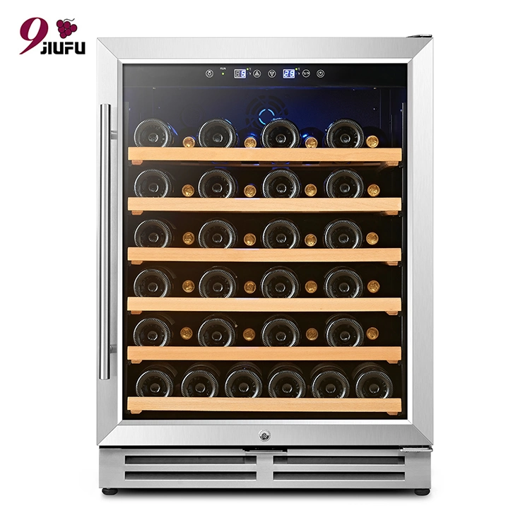 Fábrica de Jiufu Mayoreo doméstico moderno espacio-eficiente Diseño cómodo refrigerador de vino Dispositivo de refrigeración