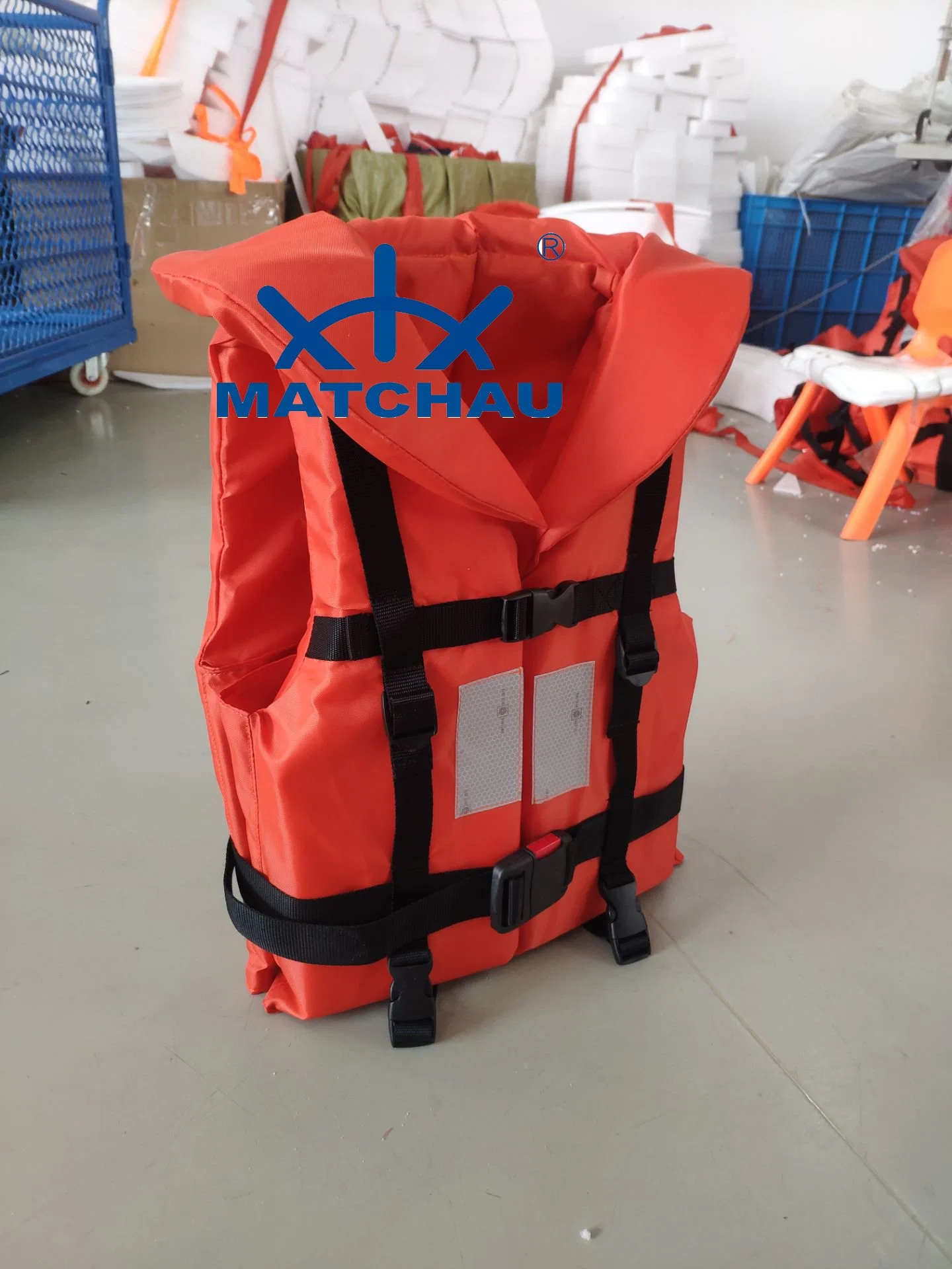 ISO12402-4 100n Strong Good Quality Life Jacket Vest for Rafting