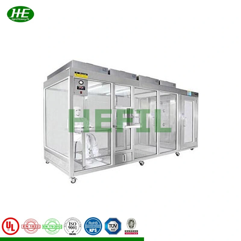 Class Level 100-30000 Cargo Clean Room, Clean Room Booth, Pharmaceutical Clean Room