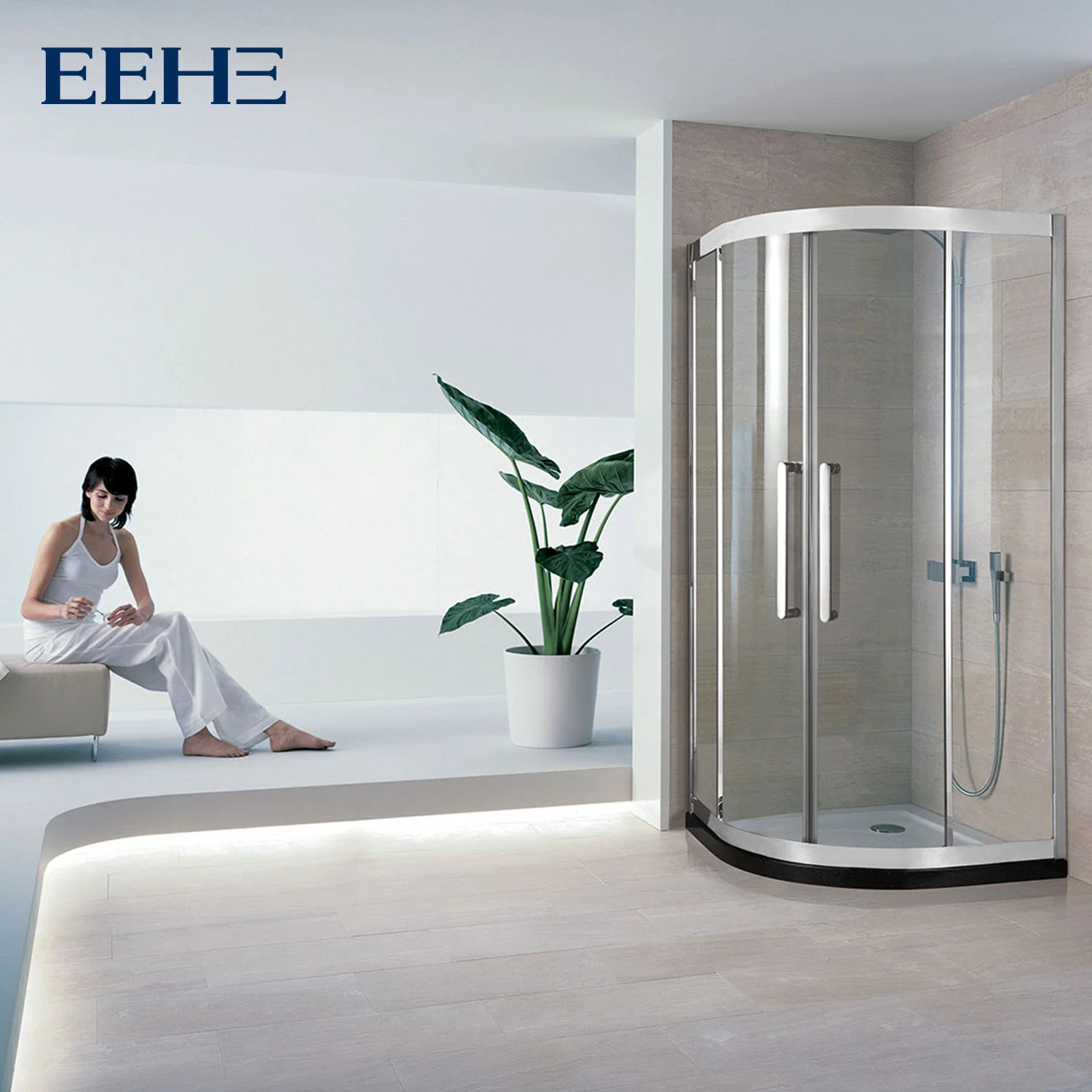 High quality/High cost performance Stainless Steel Frame Shower Enclosure