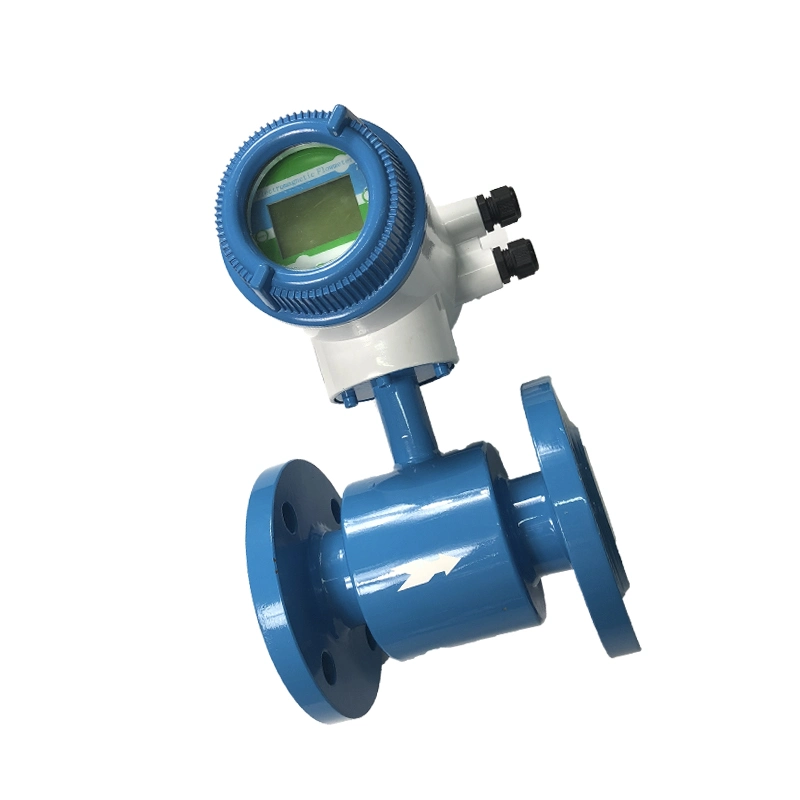 Inline Waste Water Electromagnetic 3 Inch Flow Meter Gauge Sensor China