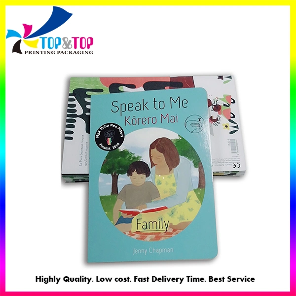 Facotry Prirce Custom High quality/High cost performance  Full Color Hardcover Children Board Book Magazine Printing