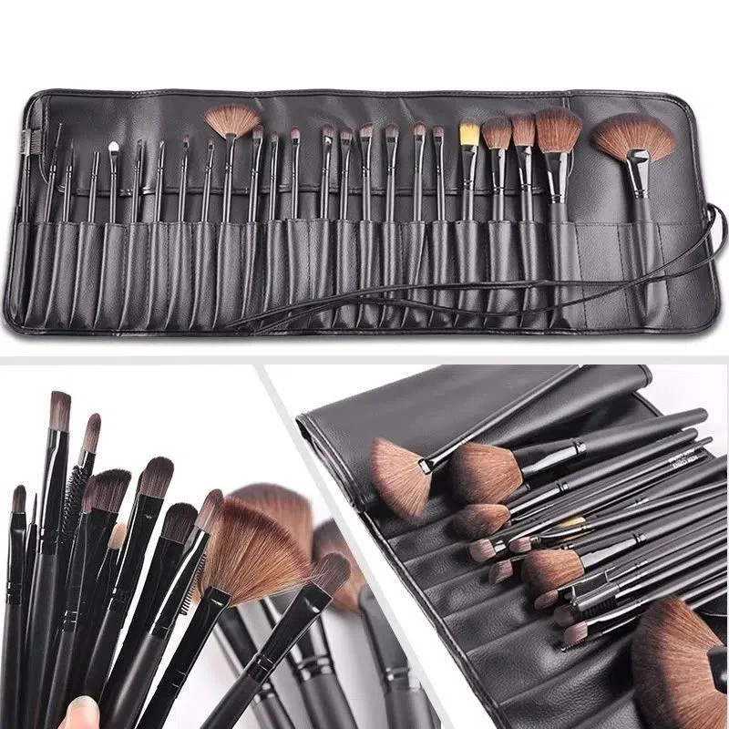 Yaeshii Custom Logo Wholesale/Supplier Premium 24 in 1 Professional Soft Highlight Brushes Makeup Cosmetic