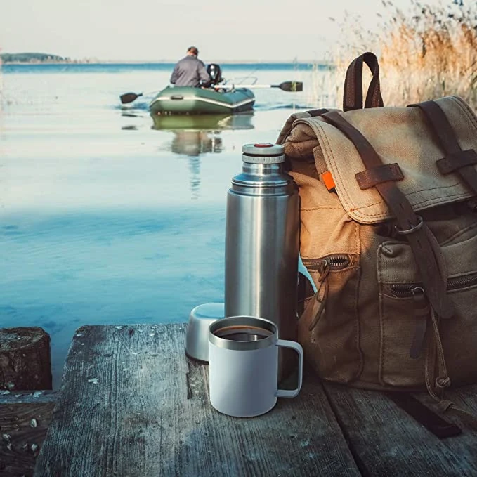 Stainless Steel Insulated Double Wall Vacuum Travel Mug