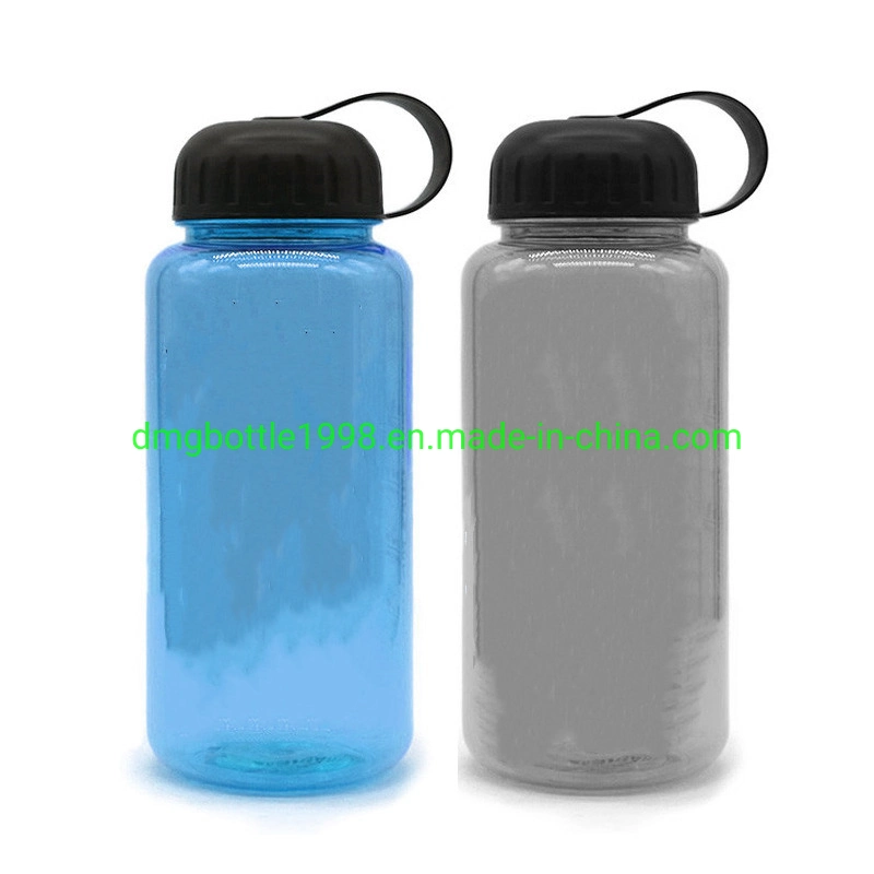 1000ml Big Capacity Lanyard PC Plastic Water Bottle and Mugs outdoor Food Grade Milk Protein Powder No-Leak Seal up Lanyard