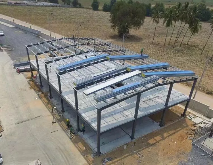 Prefabrication Steel and Metal Construction Building