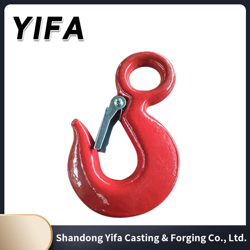 Heavy Duty Forged 320A 320c Type Alloy Steel Eye Sling Hook G70 Hook