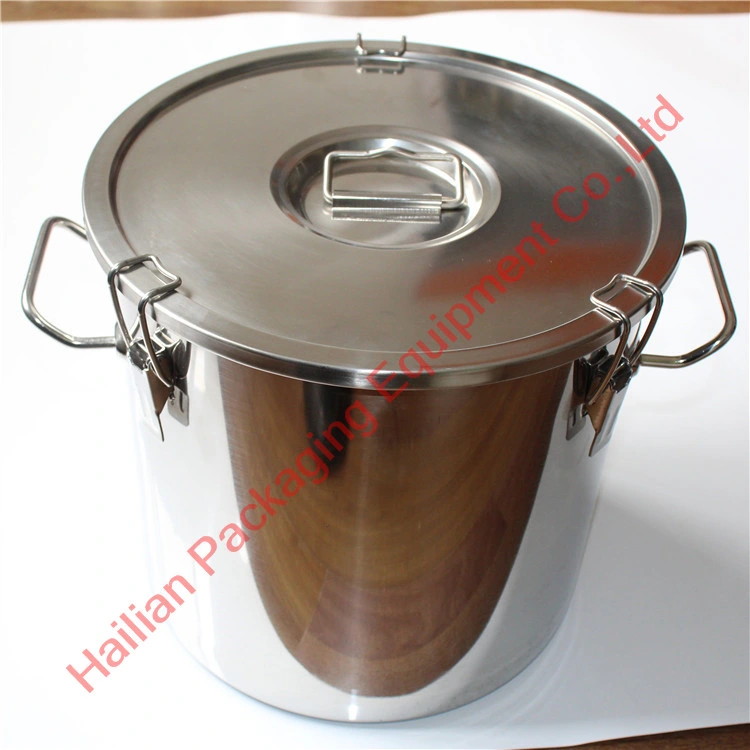 Durable Stainless Steel Soup Bucket with Food Grade Sealing Ring