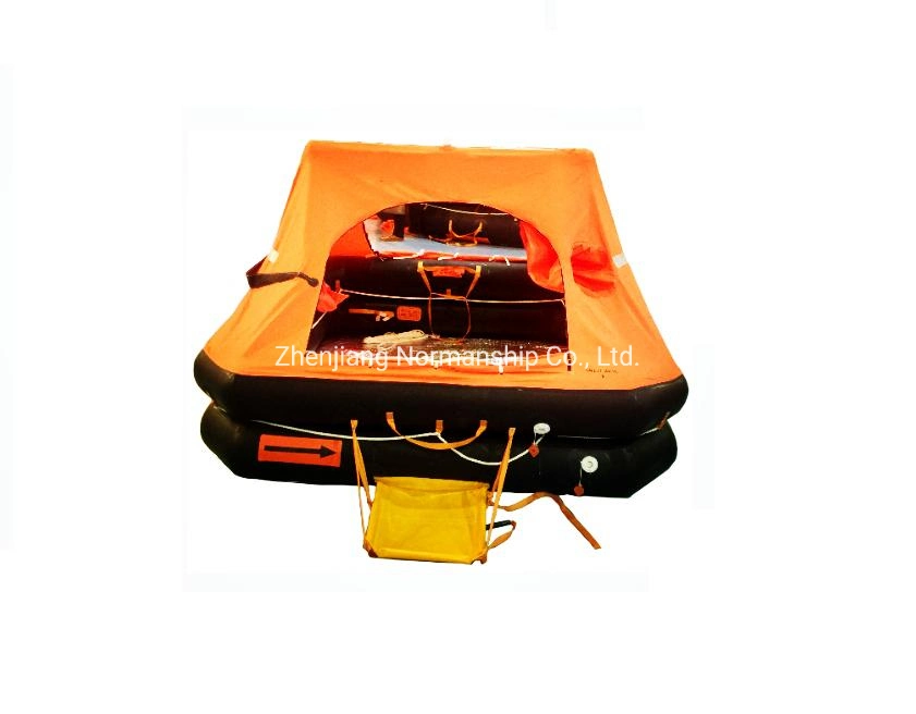 4 Person Drop Type y Tipo Inflatable Yacht Life Raft