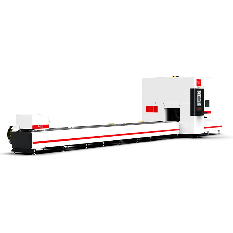 High Speed Pipe Cutting and Beveling Fiber Laser Cutting Machine