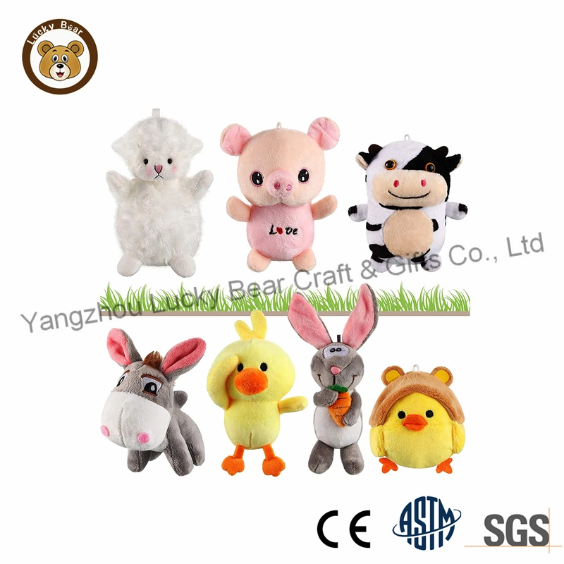 Wholesale/Supplier Farm Animals Stuffed Plush Toys for Baby Girls