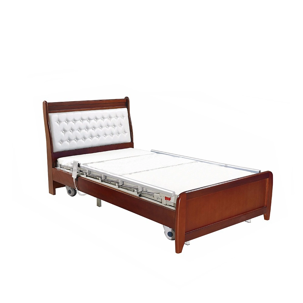 Super Low Height Adjustment 3 Functions Electric Hospital Nursing Home Care Bed