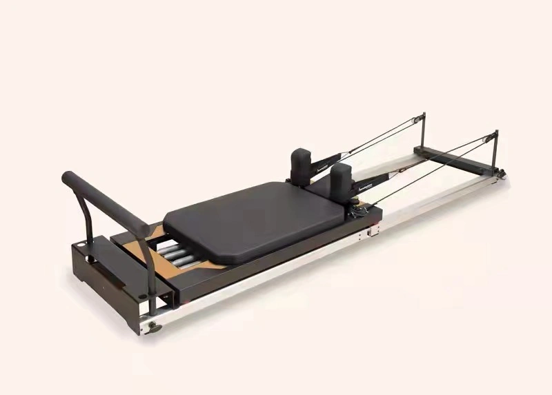 Las ventas de equipos de gimnasia en casa caliente reformador de madera cuerpo Pilates Pilates equipamiento reformador equilibrada