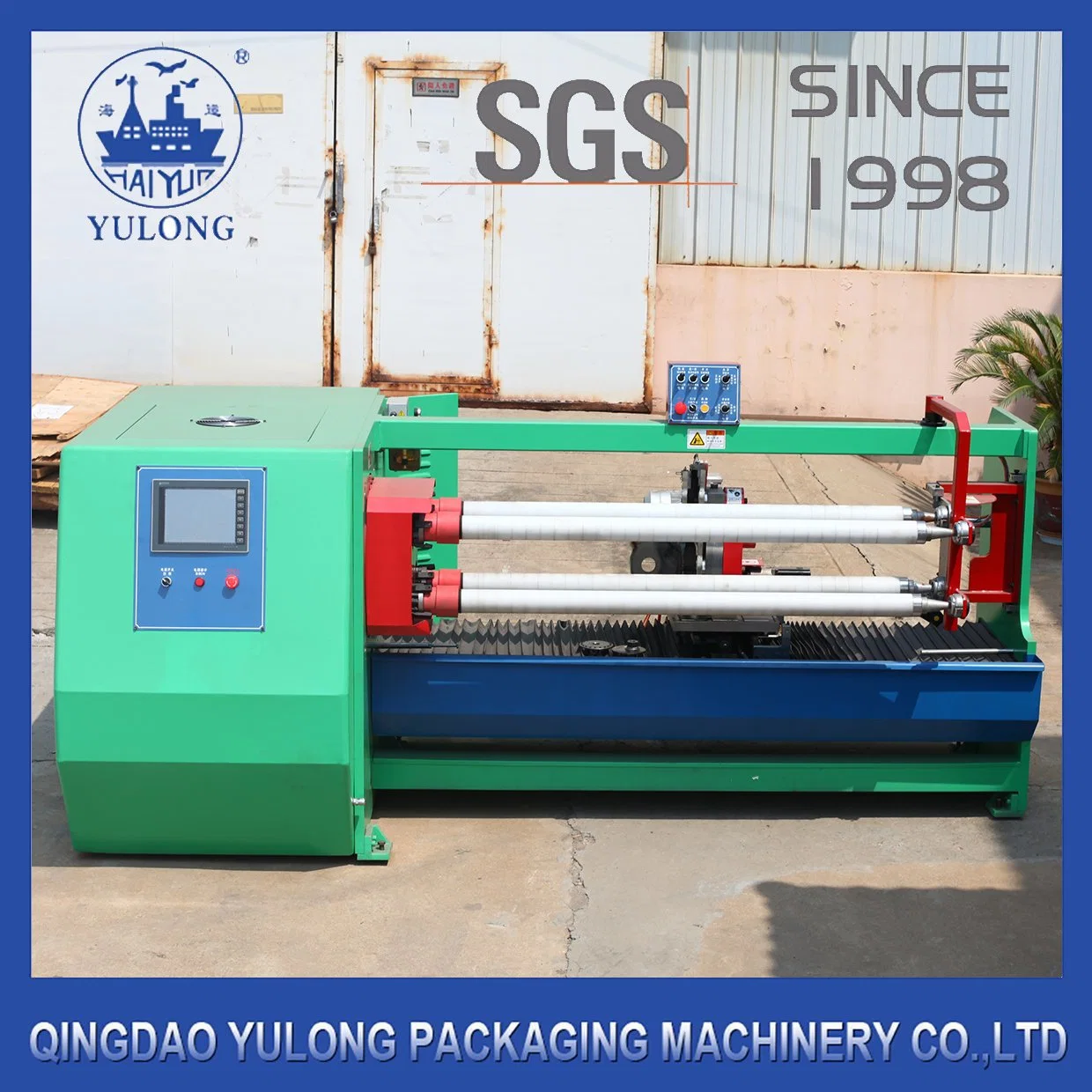 Automatic Adhesive Tape Paper Core Cutting Machine Apply to Slitting Machine