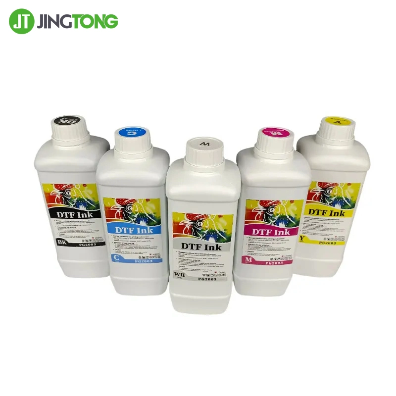 T-Shirt Textile Printing Ink Dtf Ink Combo Pack Compatible for Dtf Printers