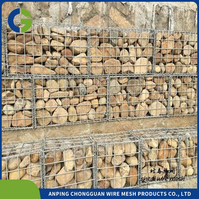 Factory Direct Heavy Duty Gabion Wire Mesh Basket PVC Coated Gabion /Welded Gabion Retaining Wall